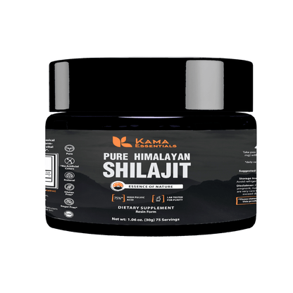 Golden Grade A Himalayan Shilajit Resin – Premium Shilajit for Men & Women – Boosts Energy & Immunity – Packed with 85+ Trace Minerals & 75%+ Fulvic Acid – Lab-Tested, 30g