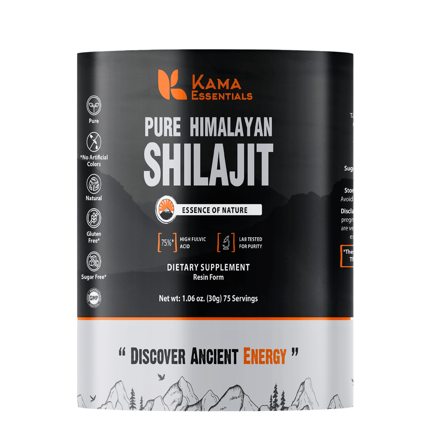 Golden Grade A Himalayan Shilajit Resin – Premium Shilajit for Men & Women – Boosts Energy & Immunity – Packed with 85+ Trace Minerals & 75%+ Fulvic Acid – Lab-Tested, 30g